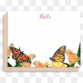 Thank You Card Background, HD Png Download - butterfly bush png