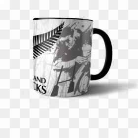 All Blacks Mugs, HD Png Download - black mug png