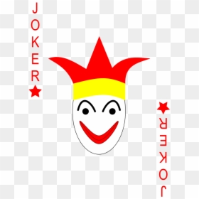 Transparent Joker Face Png - Star And Moon Clipart, Png Download - joker cards png