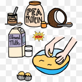 Baking Clipart Cooking Measurement, Hd Png Download - Food With Grams Measurement, Transparent Png - cooking clipart png