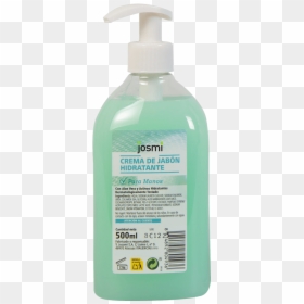 Jabón En Crema Hidratante De Manos Josmi - Plastic Bottle, HD Png Download - espuma de jabon png