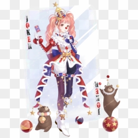 Love Nikki Circus Night, HD Png Download - joker cards png