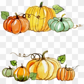 Gratitude Gift Painted Material Thanksgiving Pumpkin - All Things Give Thanks Thanksgiving, HD Png Download - thanksgiving food png