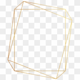 #freetoedit #ftestickers #gold #frame #border #geometric - Drawing, HD Png Download - geometric border png