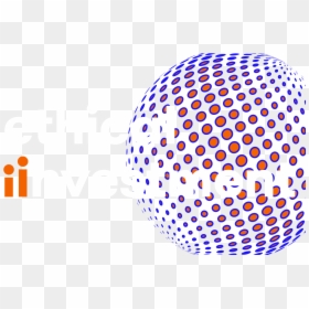 Sphere Globe With Pixels Logo Full Hd, HD Png Download - investor png