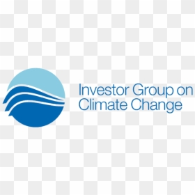 Investor Group On Climate Change Logo Transparent, HD Png Download - investor png