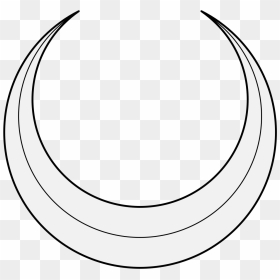 Crescent,moon,clipart - Moon, HD Png Download - white crescent moon png