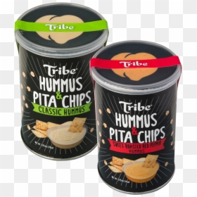 Tribe Hummus Pita Chips, HD Png Download - hummus png