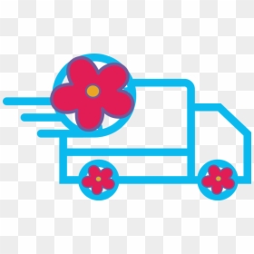 Transparent Rosa Roja Png - Orange Delivery Van, Png Download - rosa roja png