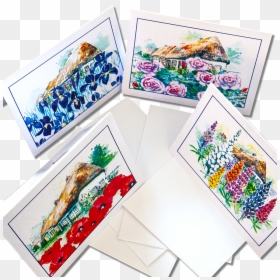 Greeting Cards - Floral Design, HD Png Download - blank greeting card png