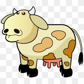 Cow Clip Art, HD Png Download - dairy cow png
