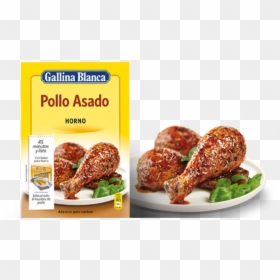 Gallina Blanca Te Ofrece Su Receta De Pollo Asado, - Especies Para Pollo Asado, HD Png Download - pollo asado png