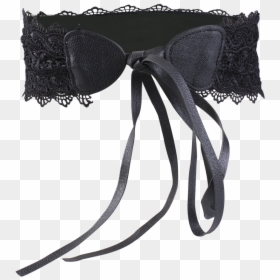 Correa De Cintura Elástica Con Nudos De Encaje Con - Belly Chain Belt Png, Transparent Png - encaje png