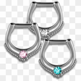 Septum Piercing , Png Download - Body Jewelry, Transparent Png - septum png
