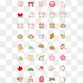 Lucky Charm Emoticon, HD Png Download - lucky cat png