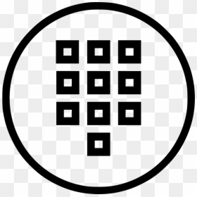 Png File Svg - Numpad Icon, Transparent Png - round button png