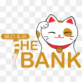 Logo Third Copy - Domestic Short-haired Cat, HD Png Download - lucky cat png