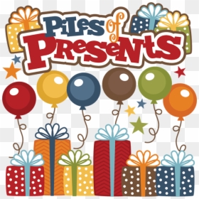 Transparent Pile Of Presents Png - Miss Kate Cuttables, Png Download - pile of presents png