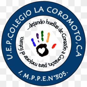 File - U - E - P - Colegio La Coromoto - White City Tube Station, HD Png Download - huellas png