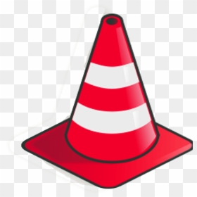 Clip Art Traffic Cone - Caution Sign Cone Traffic, HD Png Download - traffic cones png