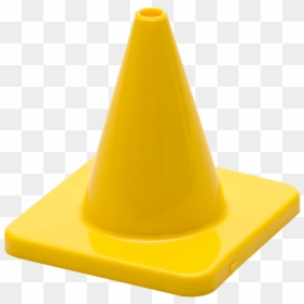 Tcone100yellow - Plastic, HD Png Download - traffic cones png