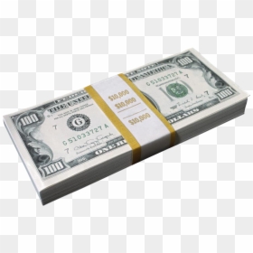 Money Finance United States Dollar - Transparent Wad Of Cash, HD Png Download - floating money png