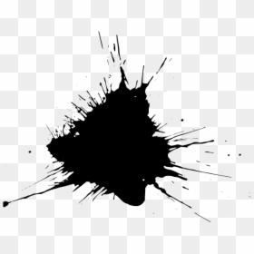 Ink Splash Transparent Background, HD Png Download - splotch png