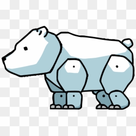 Cartoon Polar Bear Png Clipart , Png Download - Polar Bear Png Cartoon, Transparent Png - cartoon polar bear png