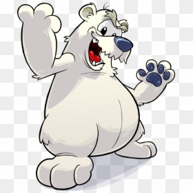 Herbert P Bear - Cartoon Polar Bear Png, Transparent Png - cartoon polar bear png
