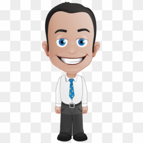 Businessman Clipart Male Character - Animated Guy Clip Art, HD Png Download - man crying png
