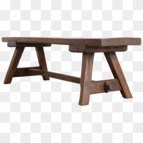 Outdoor Table, HD Png Download - modern bench png