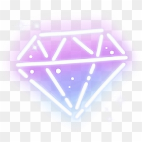 #diamond #shine #purple #sticker #freetoedit - Diamond Logo Neon Png, Transparent Png - diamond shine png