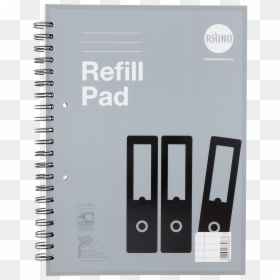 Rhino Refill Pad A4 150 Leaf 8mm Ruled & Margin - Notebook, HD Png Download - notebook lines png