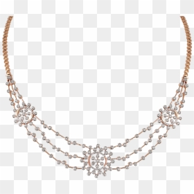 Buy Orra Diamond Necklace For Online Best Necklaces - Orra Diamond Necklace Designs, HD Png Download - necklaces png