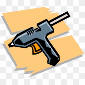 Vector Illustration Of Electric Hot Adhesive Glue Gun - Power Tools Clip Art, HD Png Download - hot glue gun png
