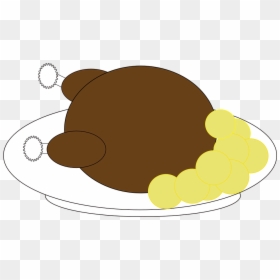 Potato Chicken Clipart, HD Png Download - turkey dinner png