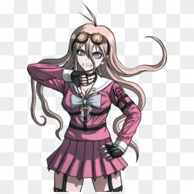 Transparent Vampire Bite Png - Miu Iruma Sprite Png, Png Download - vampire bite png