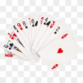 Fanned Playing Cards Png Clipart Freeuse Stock - Playing Cards Fanned, Transparent Png - poker card png