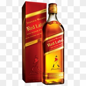 Whisky Johnnie Walker Red Label 1lt, HD Png Download - red label png