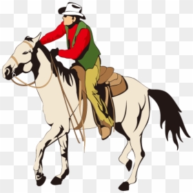 Transparent Cartoon Horse Png - Cowboy Cheval Png, Png Download - cartoon horse png