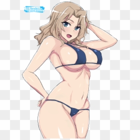 Anime Girls Micro Bikini, HD Png Download - girl in bikini png
