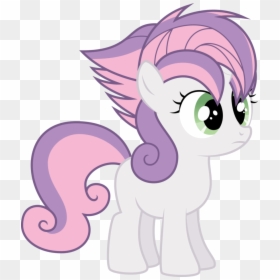 Twilight Sparkle Pony Mane Pink Purple Mammal Cartoon - My Little Pony Sweetie Belle, HD Png Download - cartoon horse png