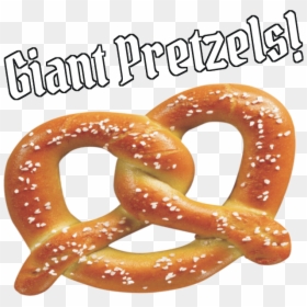 Pretzel And Text No Shadow - Pretzel, HD Png Download - pretzels png
