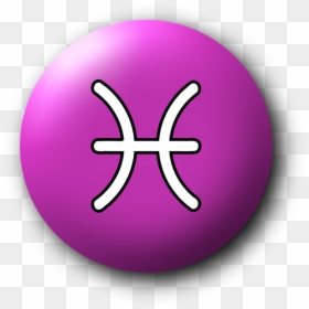 Purple,symbol,cross - Pisces, HD Png Download - purple cross png