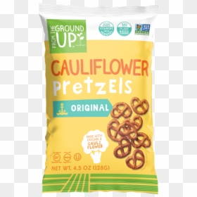 Cauliflower Pretzels - Original Twists - Ground Up Tortilla Chips, HD Png Download - pretzels png