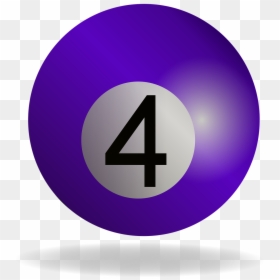 Billardkugel Lila, HD Png Download - purple cross png