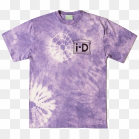 Aries T-shirts Flower Tie Dye Tee Purple Idar6000 - Active Shirt, HD Png Download - purple cross png