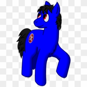 Pony Horse Dog Horse Mammal Vertebrate Horse Like Mammal - Cartoon, HD Png Download - blue screen png