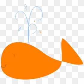 Orange Whale Png, Transparent Png - splash of water png