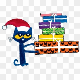 Pete The Cat Take Turns Clipart Christmas Hd Transparent - Clipart Pete The Cat, HD Png Download - christmas cat png